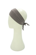 Load image into Gallery viewer, mushroom plain short stretch tie headband
