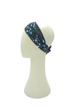 Load image into Gallery viewer, Blue Violet short stretch tie headband
