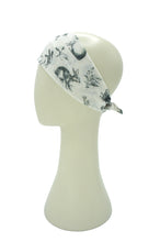 Load image into Gallery viewer, bunny short stretch tie headband/headscarf
